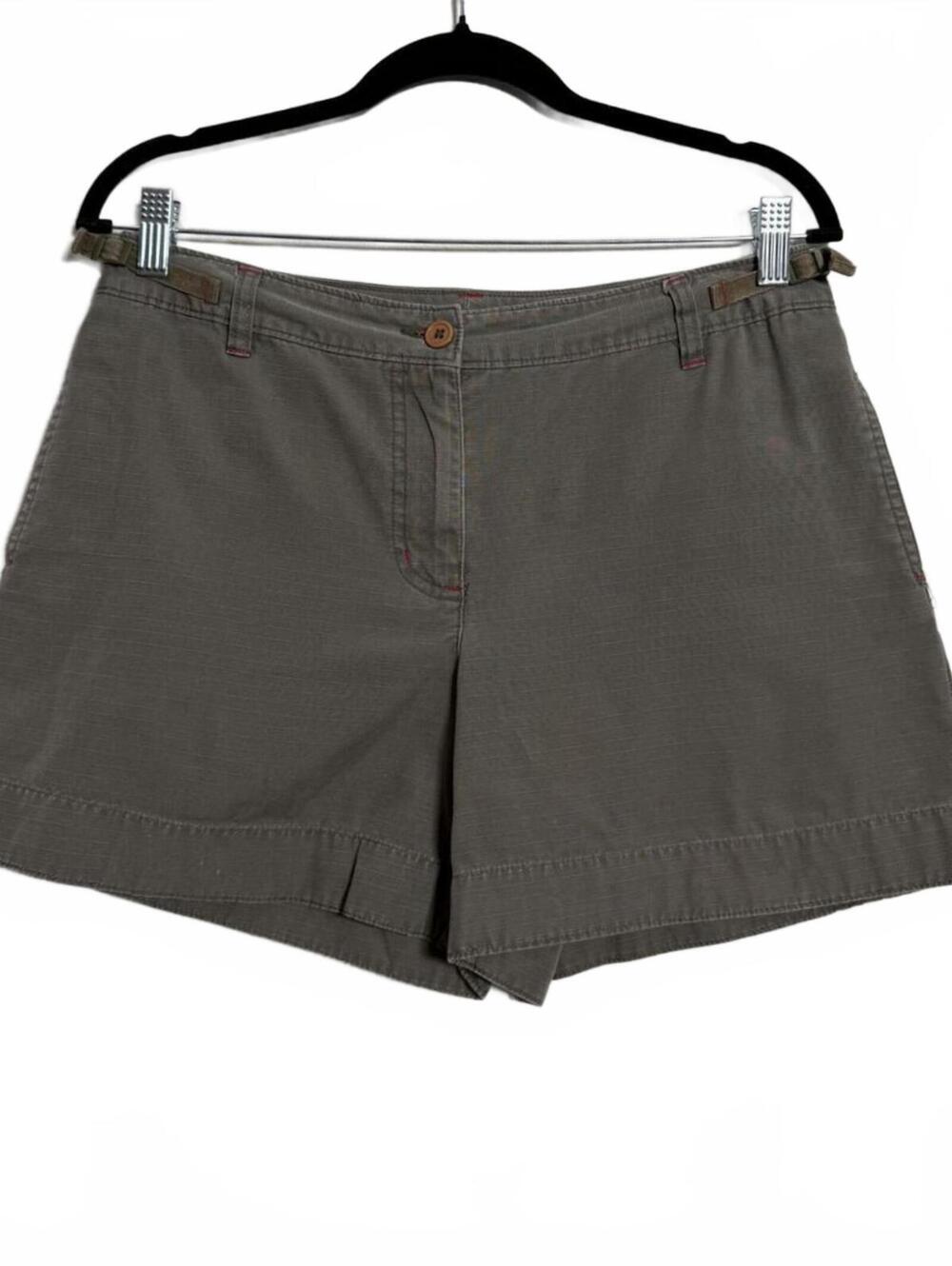 Vintage Granola Girl Olive Green Cargo Shorts